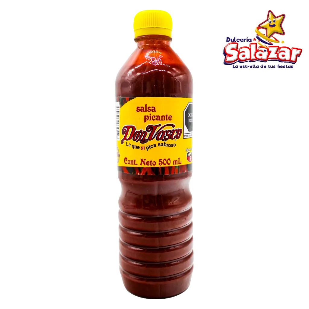 [DVA0032] SALSA DON VASCO AMARILLA -BOT.500ML- "C/20/1"