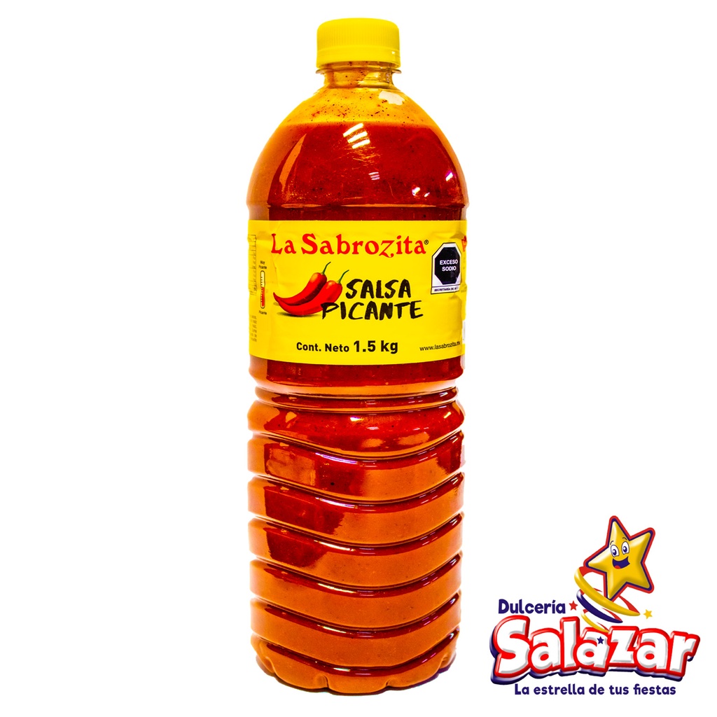 [QUE0384] SALSA LA SABROZITA -BOT.1.5LT- "C/12/1.5"