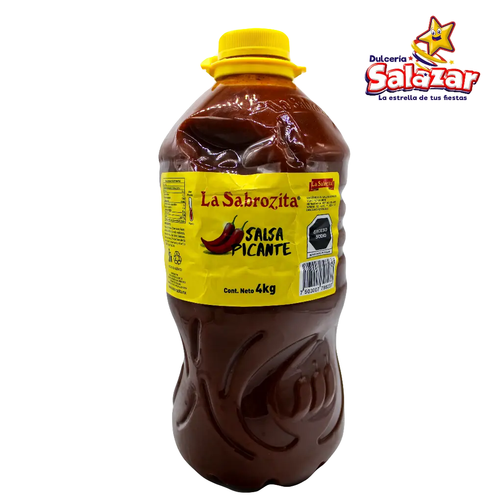 [QUE0385] SALSA LA SABROZITA GALON "C/6/4KG"