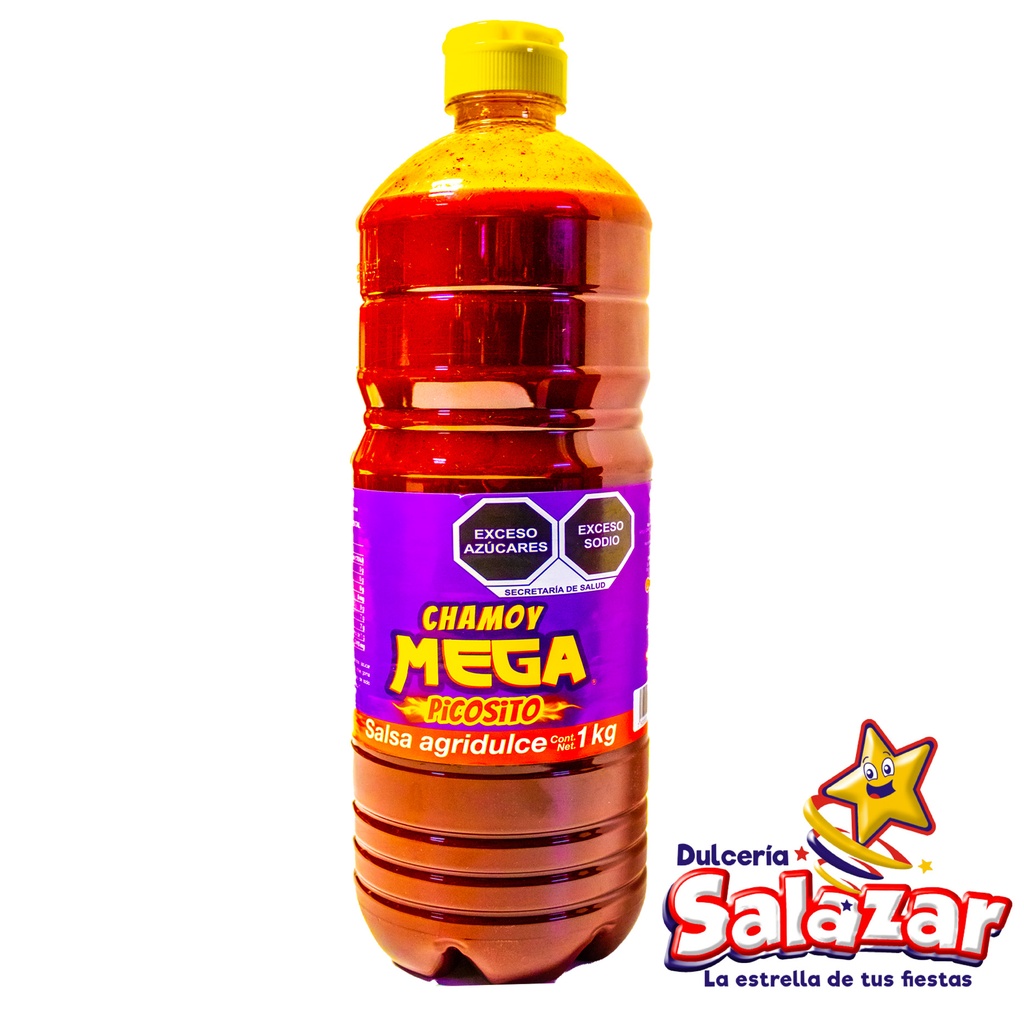 [MEG0020] SALSA MEGA CHAMOY PICOSITO -BOT.1L-  "C/12/1"