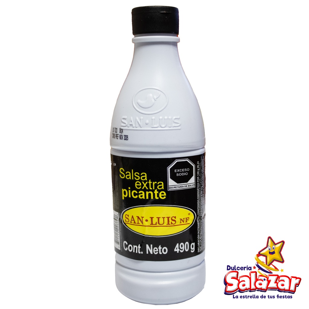 SALSA SAN LUIS EXTRAPICANTE -BOT.490ML- "C/20/1"