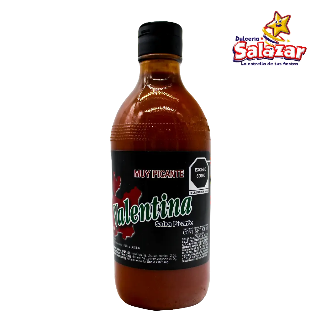 [TAMA0004] SALSA VALENTINA NEGRA 370 ML -BOT.370ML - "C/24/370"