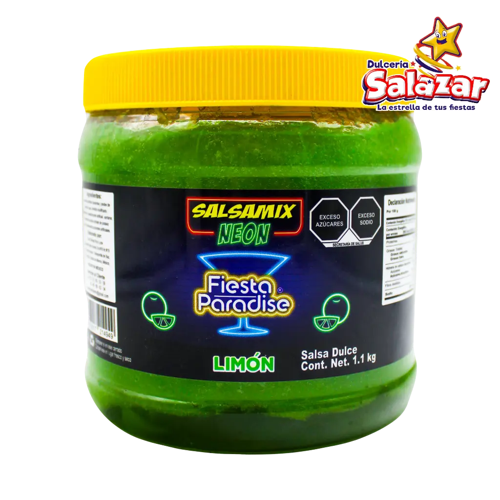[SALS0033] SALSAMIX NEON LIMON FIESTA PARADISE -V.1.1KG-  "C/12/1"