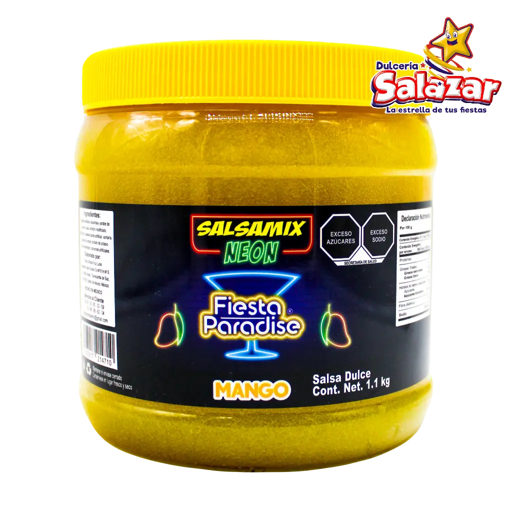 [SALS0007] SALSAMIX NEON MANGO FIESTA PARADISE -V.1.1KG-  "C/12/1"