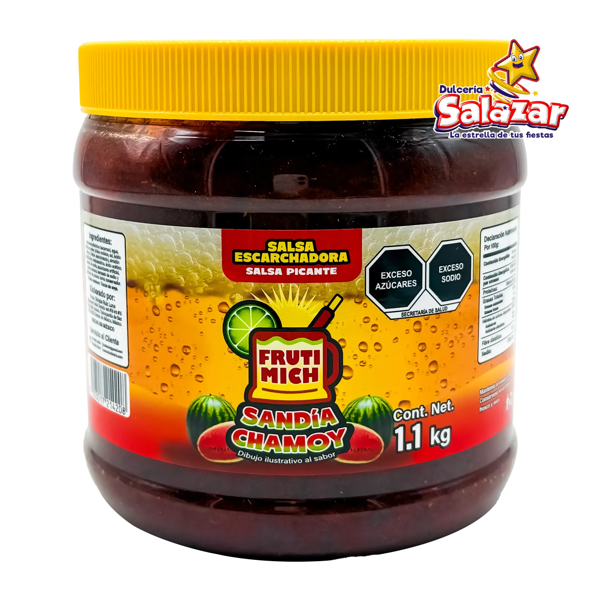 [SALS0006] SALSAMIX SANDIA CHAMOY FRUTI MICH -V.1.1KG- "C/12/1"