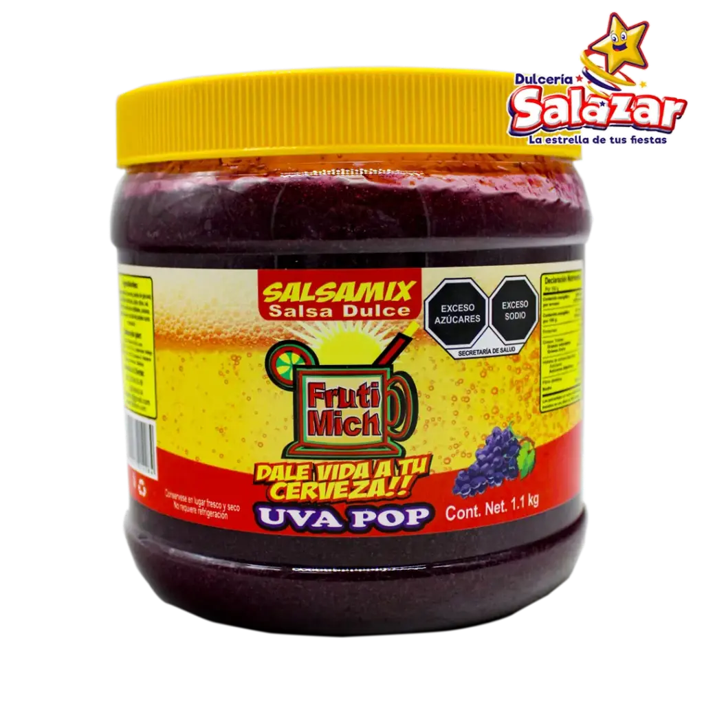 [SALS0025] SALSAMIX UVA POP FRUTTI MICH -V.1.1KG-  "C/12/1"