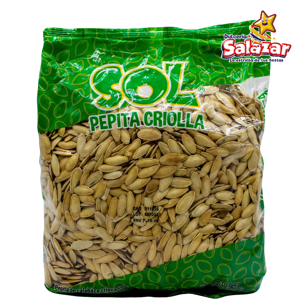 [SOL0044] SEMILLA CRIOLLA SOL -B.800GR- "C/24/800GR"
