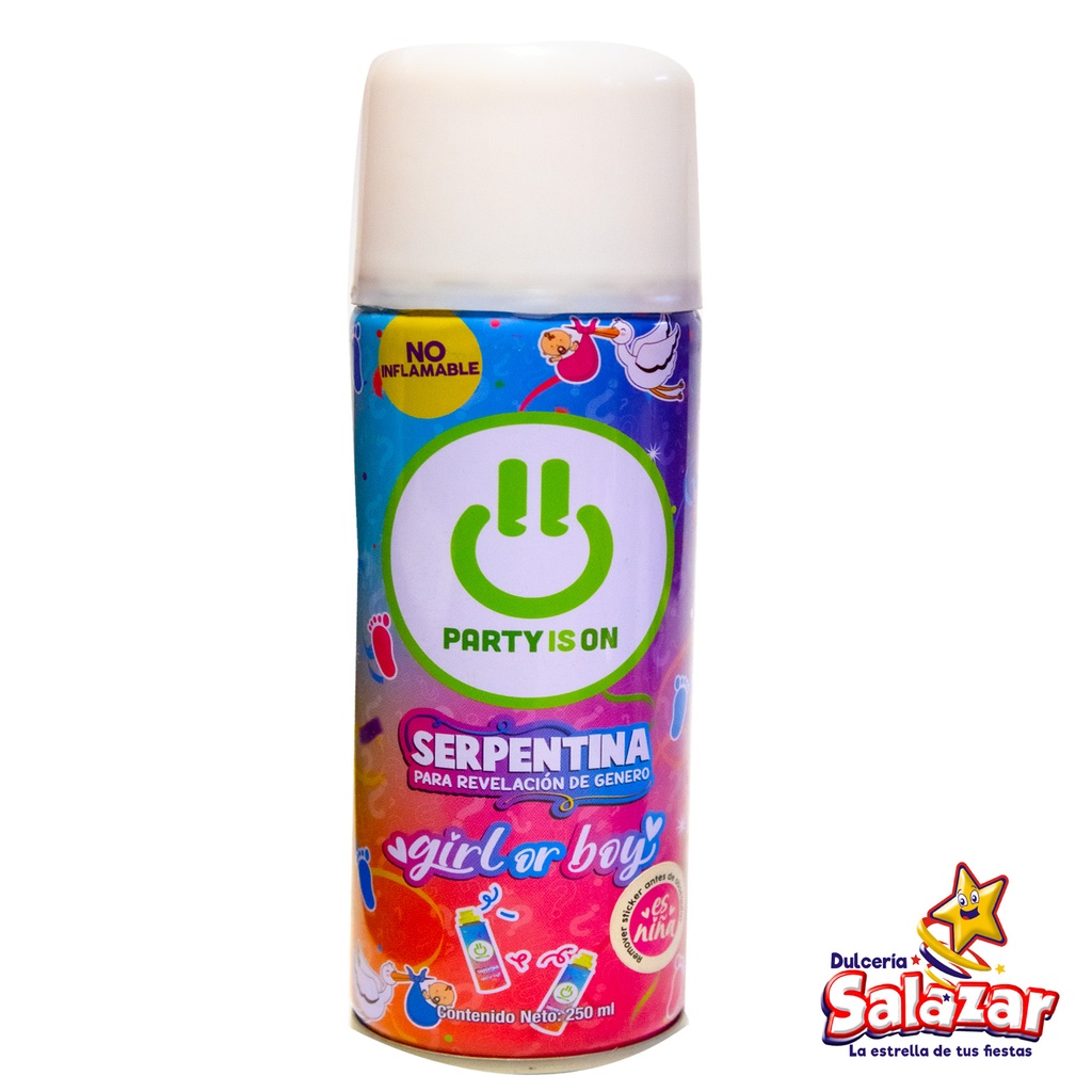 SERPENTINA REVELACION DE GENERO -BOT.1P- "C/24/1"