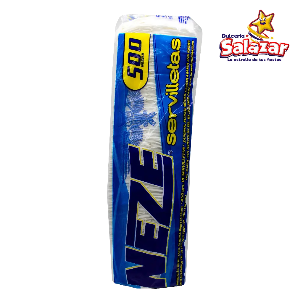 SERVILLETA PAPEL BLANCO NEZE -B.500PZA- "C/12/1"