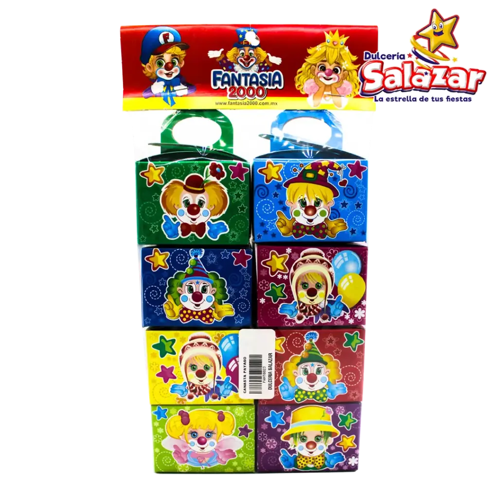 SUPER CANASTA PAYASO -B.10PZA- "C/1/1"