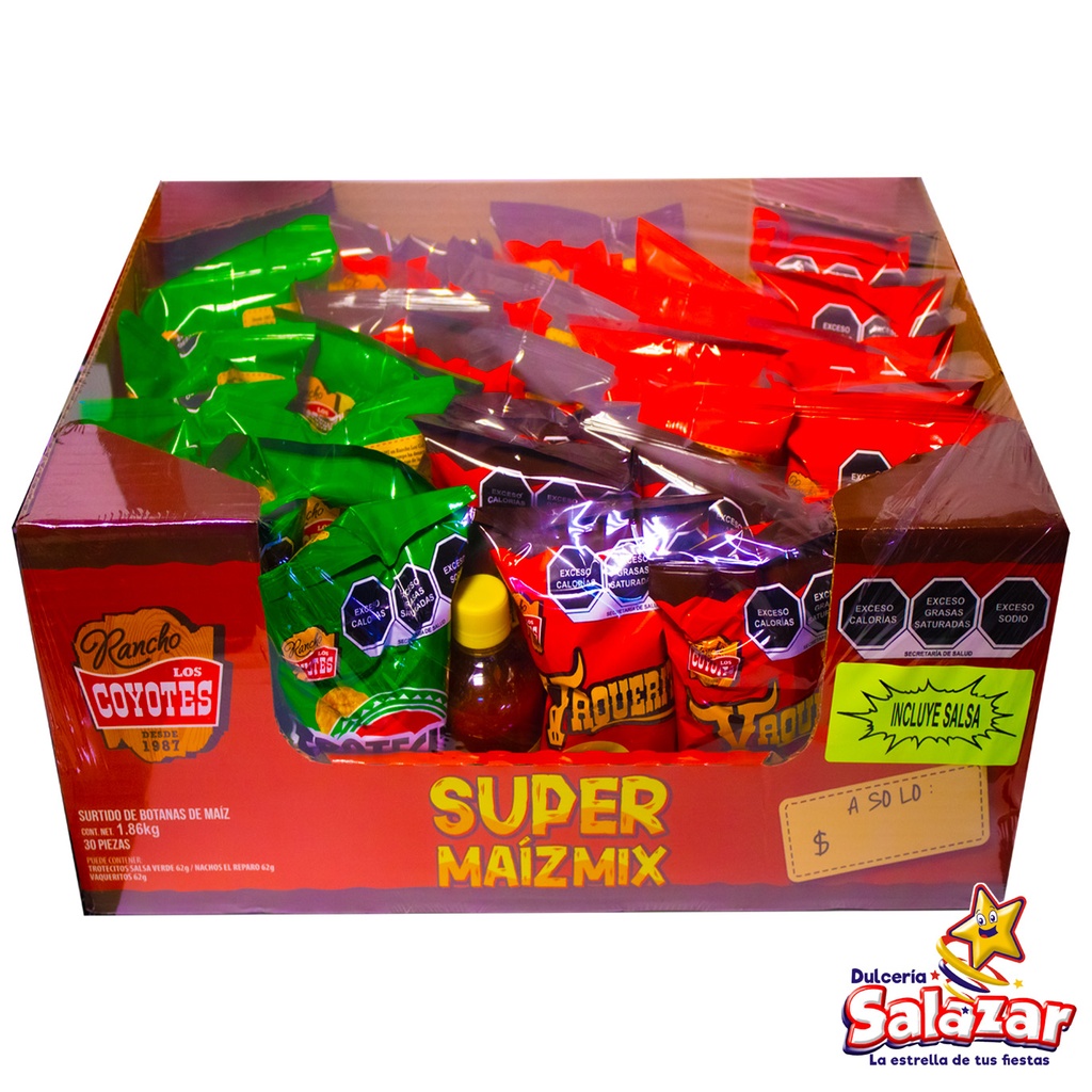 [COY0060] SUPER MAIZ MIX 62GR -D.1.86KG- "C/1/30"