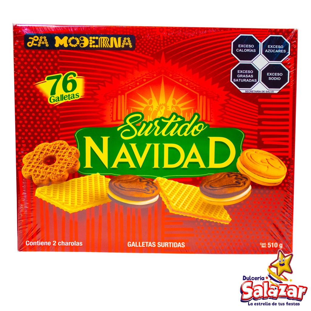 SURTIDO NAVIDAD LA MODERNA -D.510G- "C/10/1"