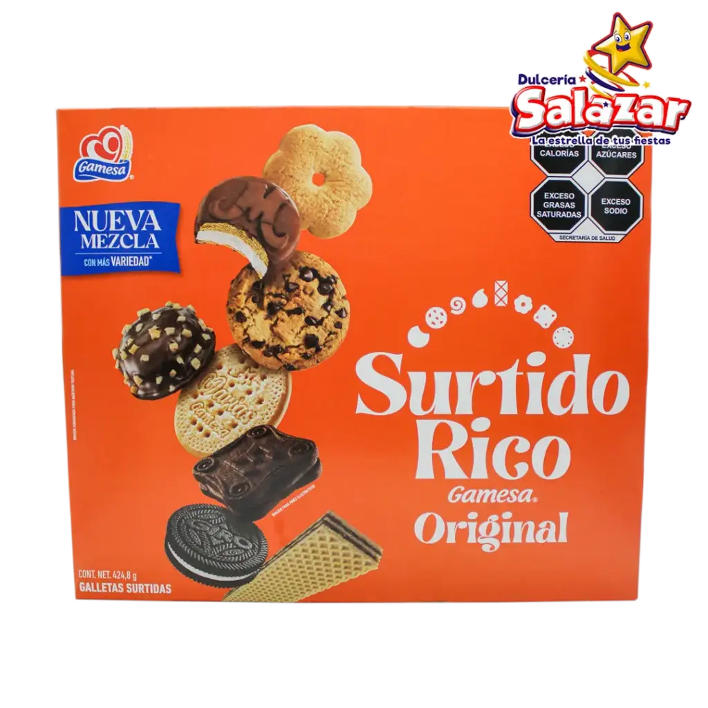 [GAM0023] SURTIDO RICO GAMESA -D.424G- "C/12/1"