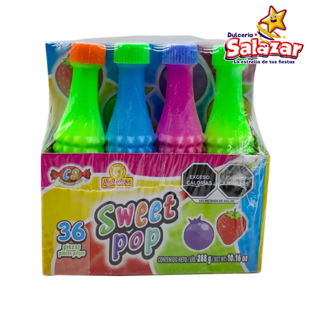 [DEL0275] SWEET POP POLVO ACIDULADO DELICIAS -D.288G- "C/12/36"