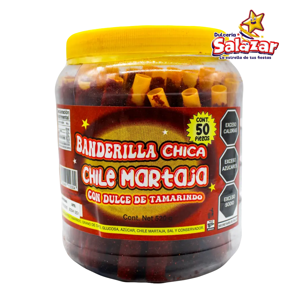 TAMARINDO BANDERILLA CHICA TAJIN PICORITOS -V.520G- "C/12/50"
