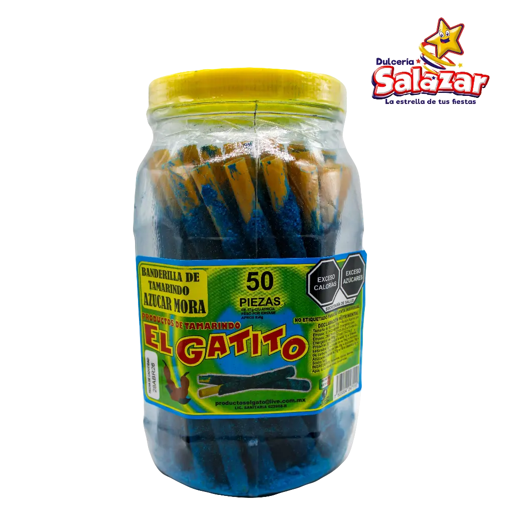 TAMARINDO GATO BANDERILLA GRANDE MORA -V.850G- "C/6/50"