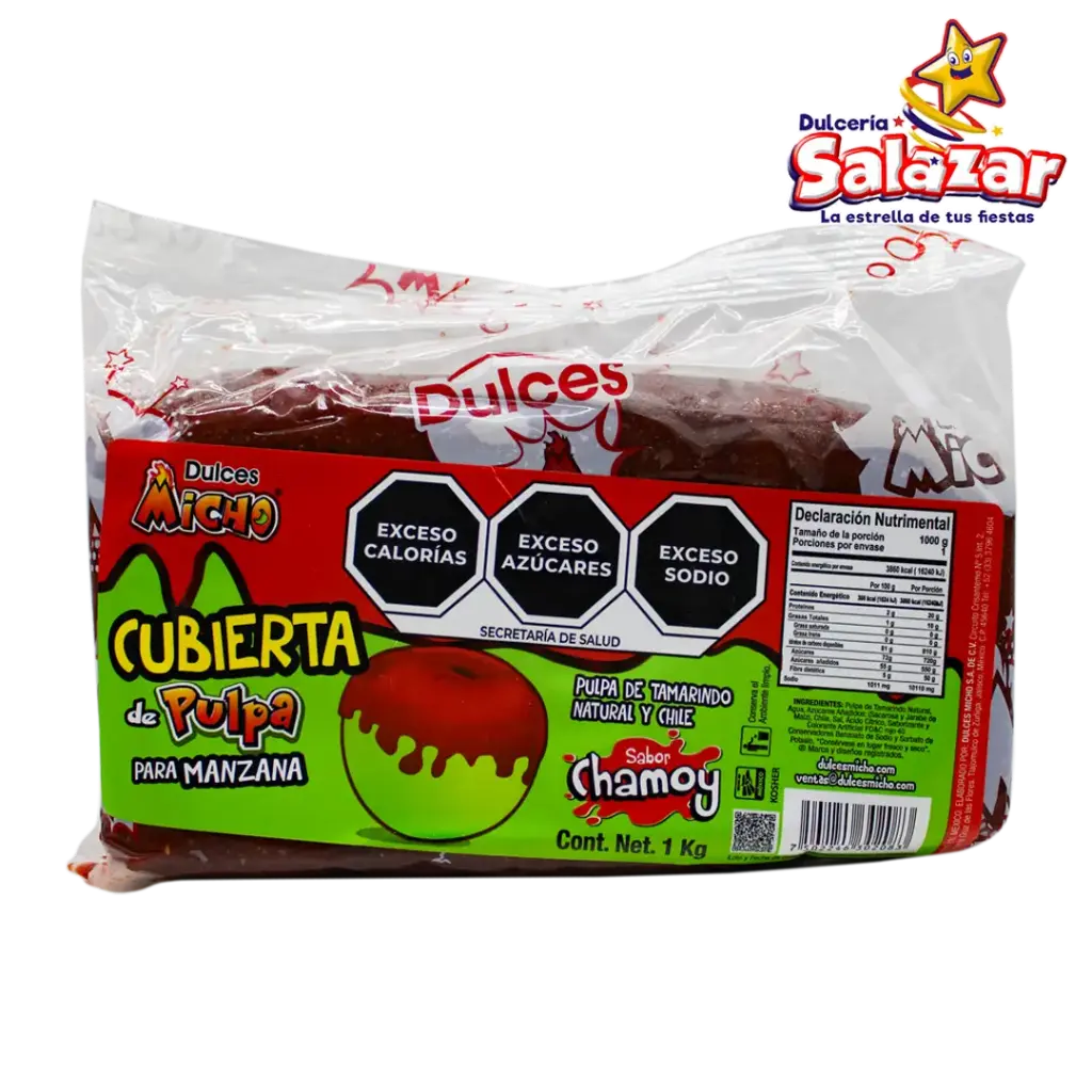 TAMARINDO PASTA MICHO PULPA CHAMOY BOLA -B.1KG- "C/14/1"