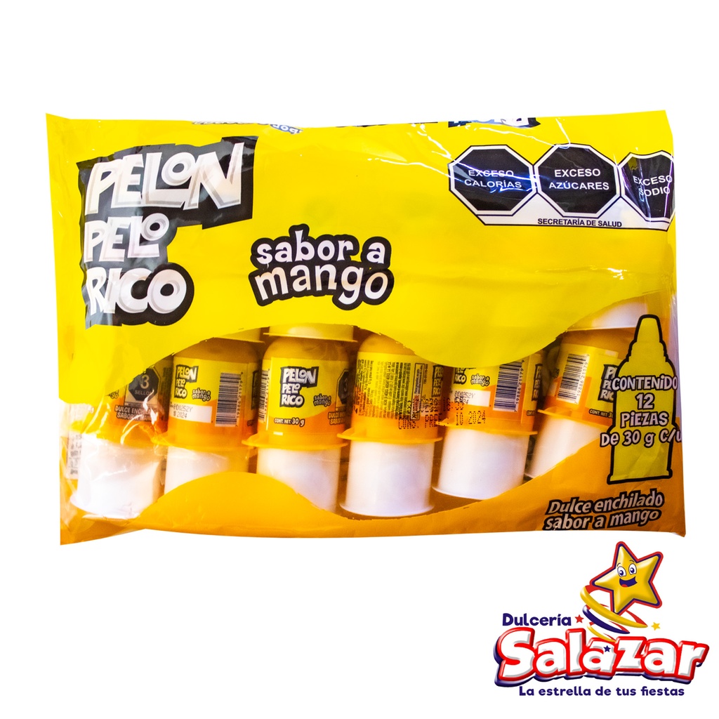 [HER0127] TAMARINDO PELON PELO RICO GRANDE SABOR MANGO -B.360G- "C/24/12"
