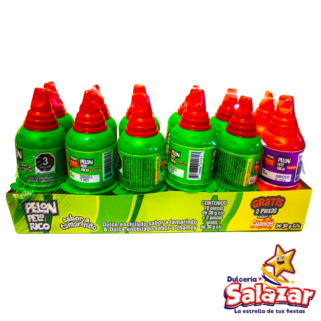 TAMARINDO PELON PELO RICO SABOR A TAMARINDO -D.300G- "C/24/10"