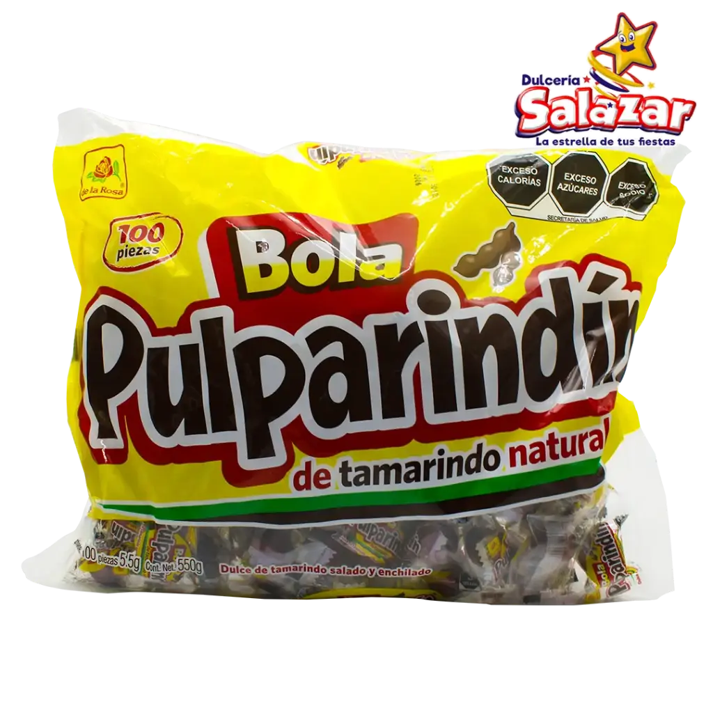 [ROS0101] TAMARINDO PULPARINDIN BOLA DLR -B.550G- "C/15/100"