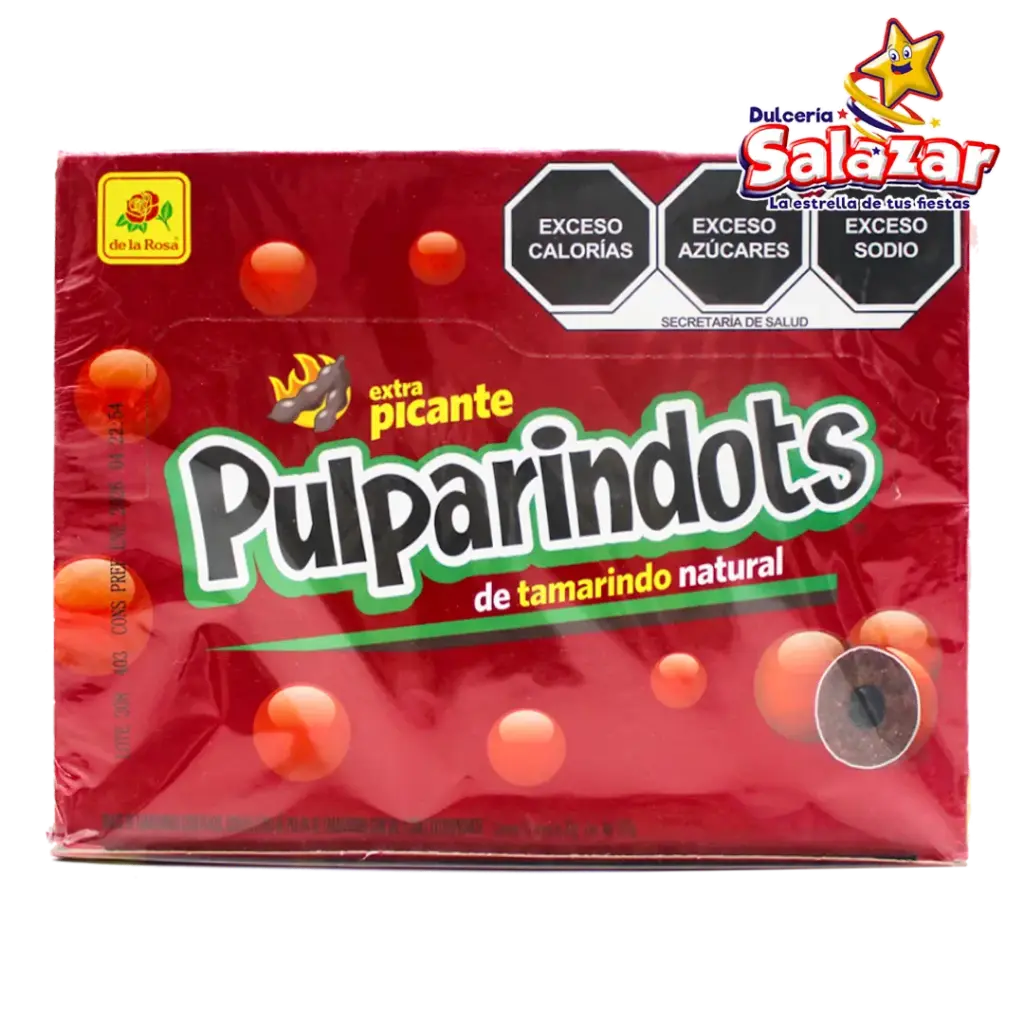 [ROS0048] TAMARINDO PULPARINDOTS EXTRA PICANTE DISPLAY -D.600GR. "C/16/20"