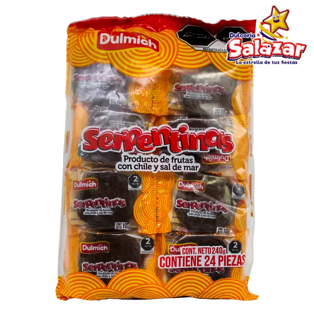 [PICO0015] TAMARINDO SERPENTINA SUPER PICORITO -B.240G- "C/40/24"