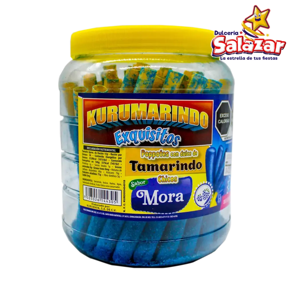 TAMARINDO BANDERILLA MORA AZUL CHICA KUR -V.750G- "C/12/50"