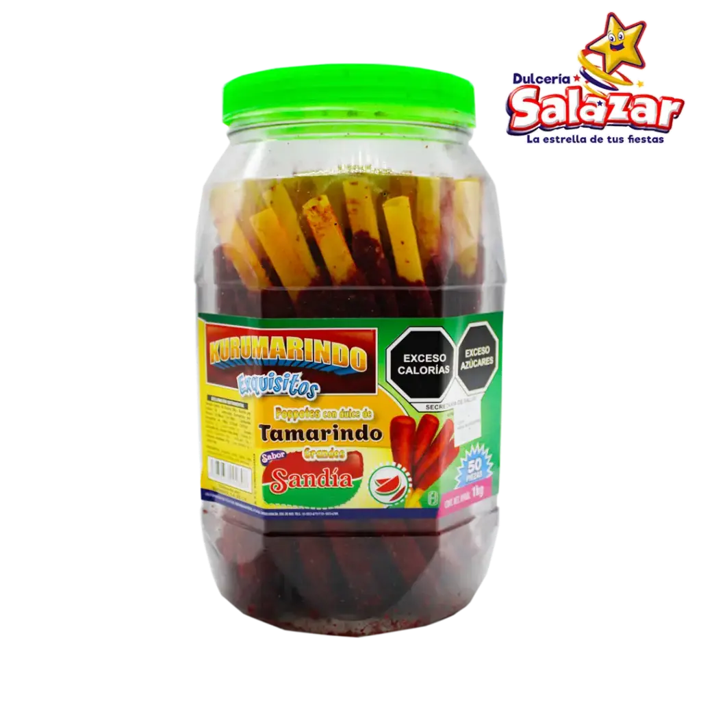 [KUR0060] TAMARINDO BANDERILLA SANDIA GRANDE KURUM -V.1KG- "C/12/50"