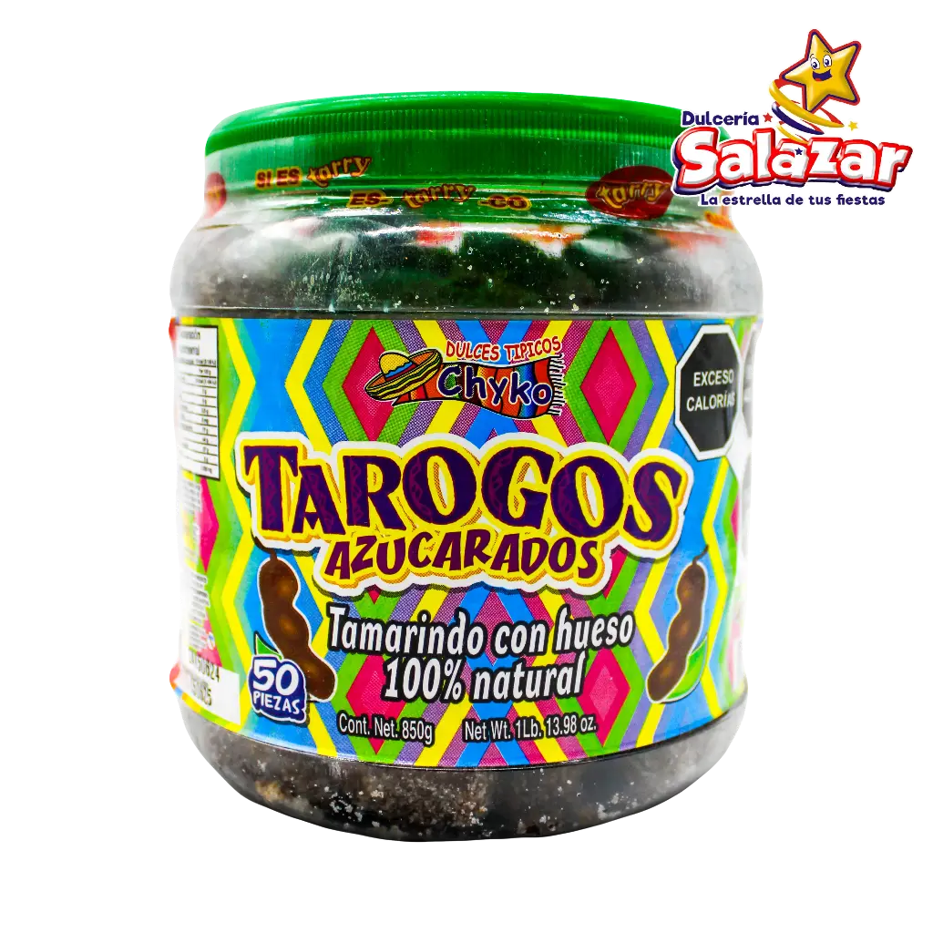 TAMARINDO TAROGOS AZUCARADOS TARRY -E.850GR- "C/12/50"