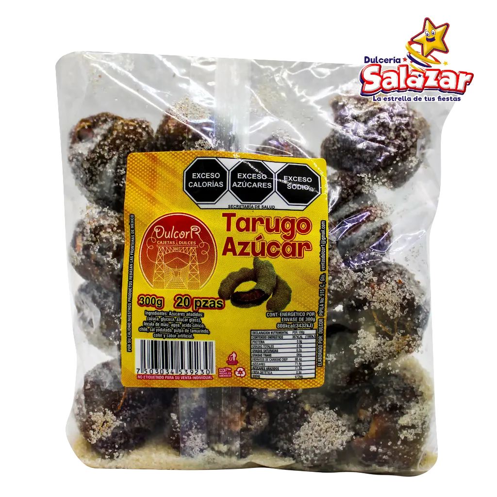 [CRA0031] TAMARINDO TARUGO AZUCAR CORTAZAR -B.350G- "C/25/20"