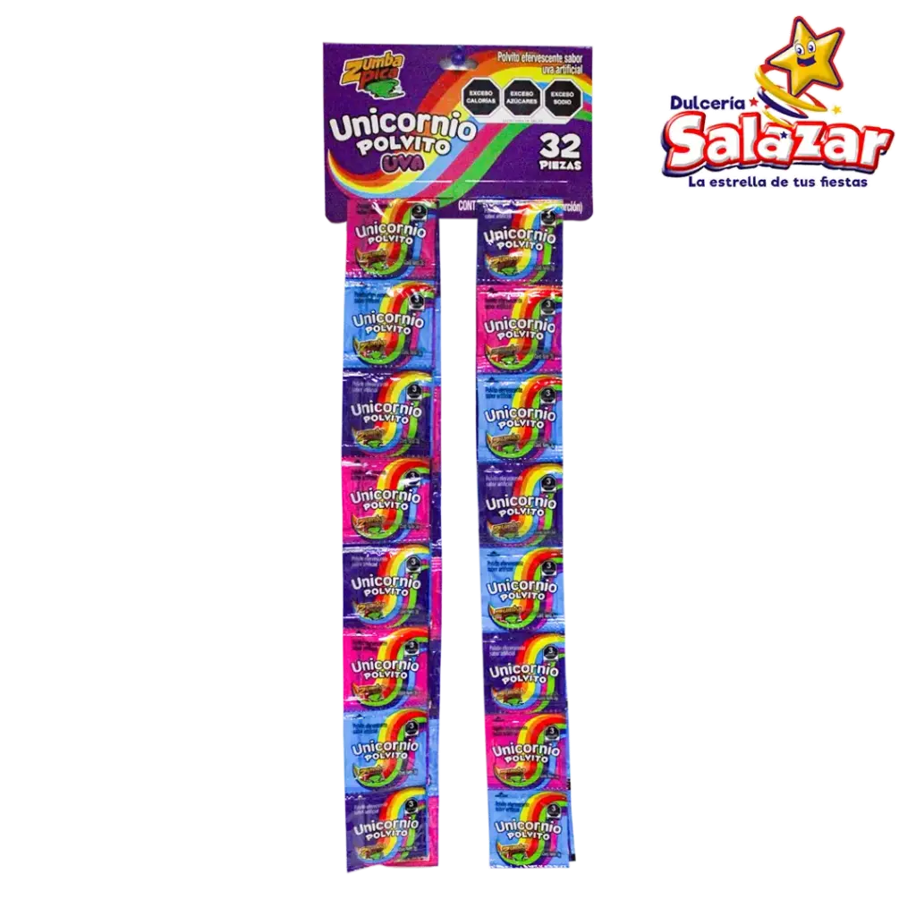 [ZUM0020] TAMARINDO UNICORNIO POLVITO UVA -T.96G- "C/44/32"