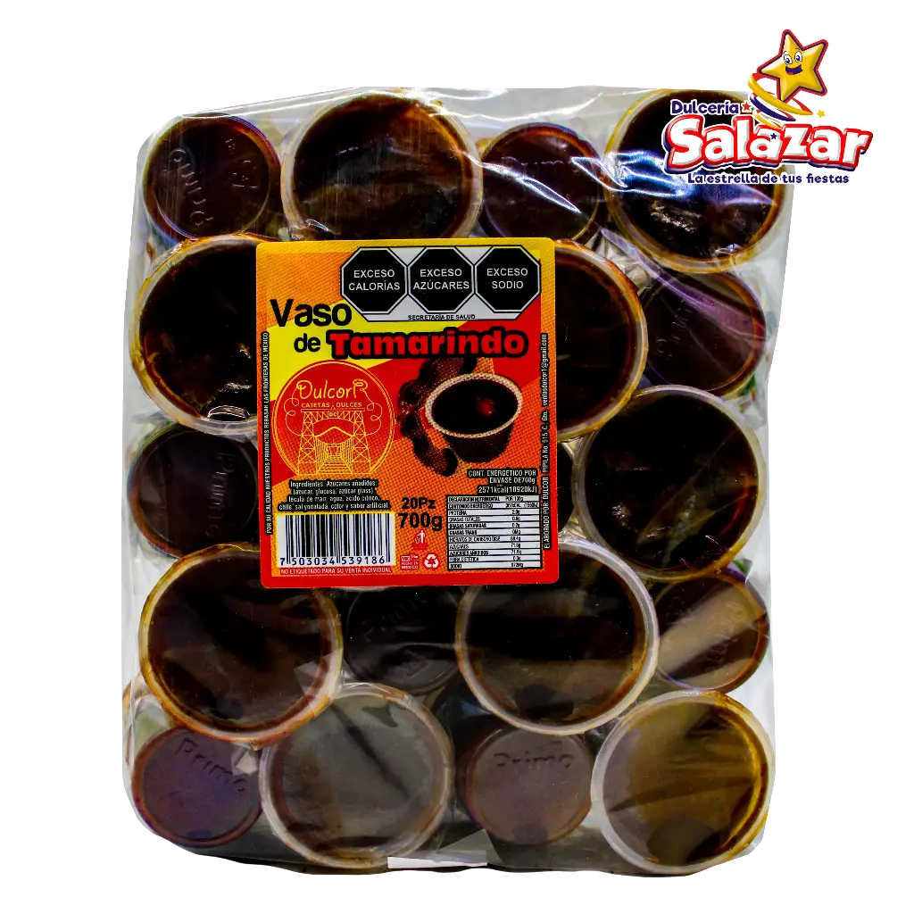 [CRA0012] TAMARINDO VASO CORTAZAR -B.700G- "C/20/20"