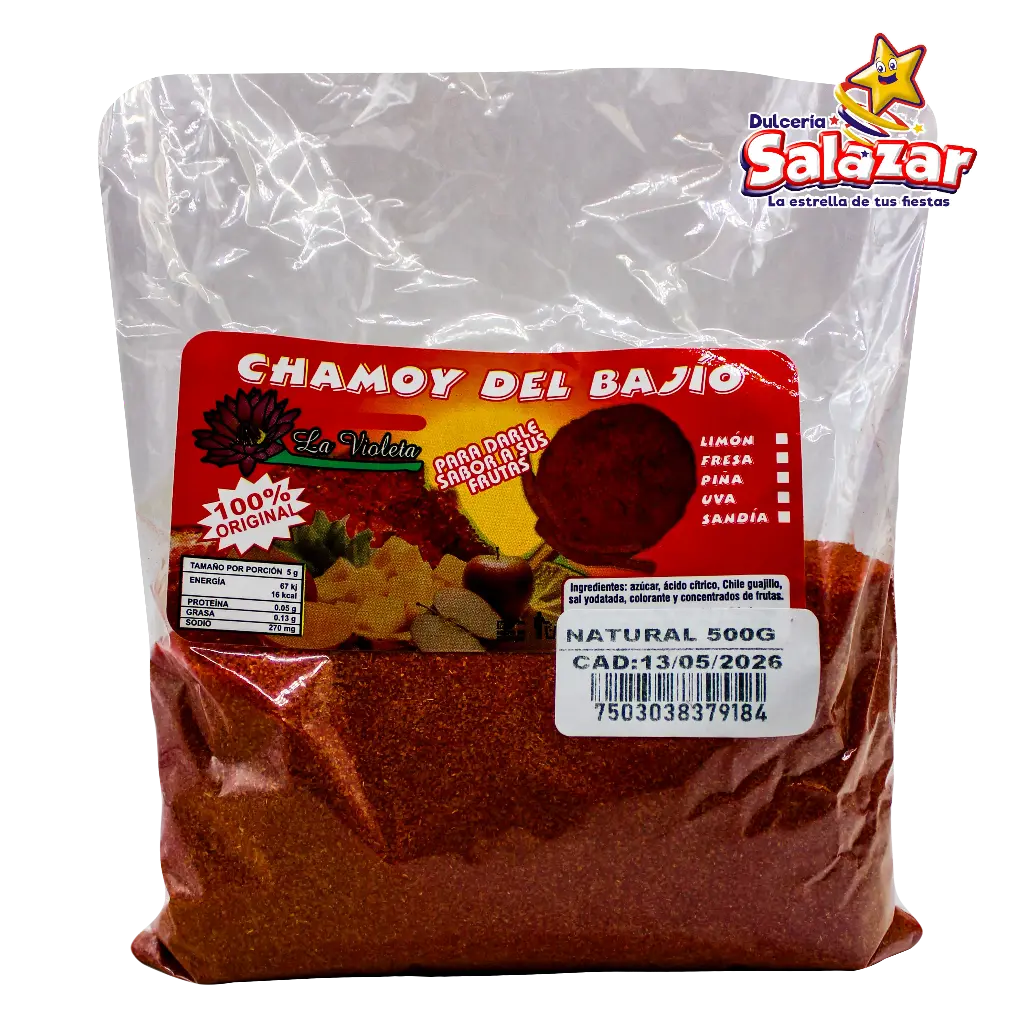 TAMARINDO VIOLETA CHAMOY NATURAL -B.500G- "C/24/1"