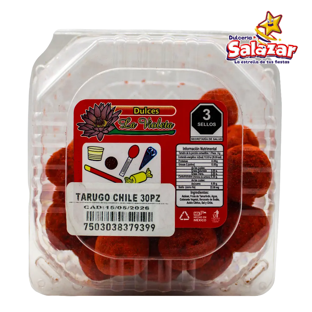 TAMARINDO VIOLETA TARUGO CHILE -E.600G- "C/12/30"