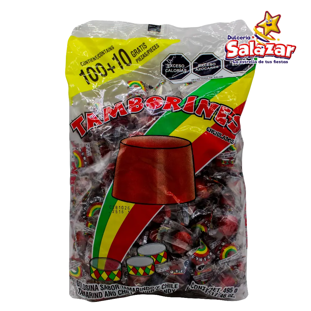 [TEC0002] TAMBORINES TAM 100'P -B.450G- "C/20/100"