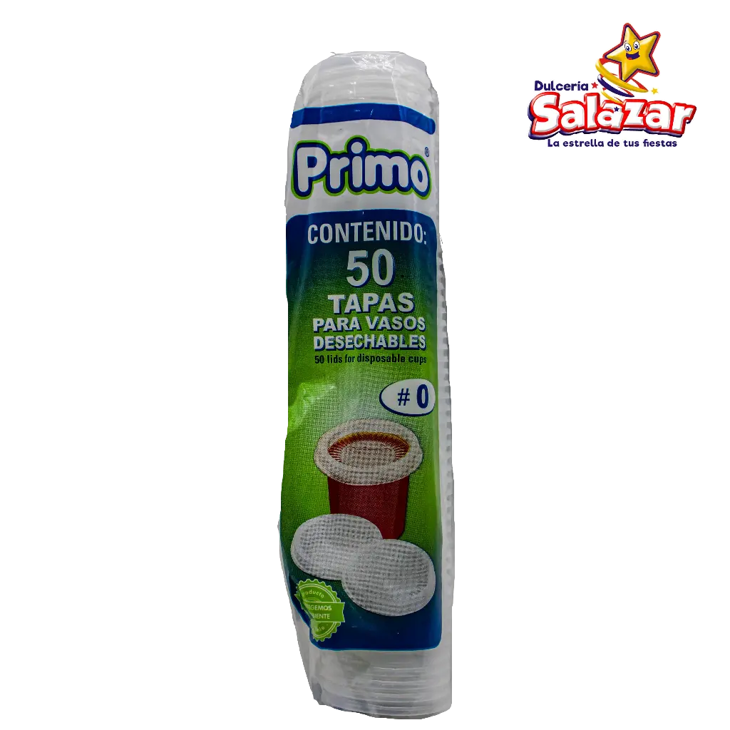 [PRI0011] TAPA PLASTICO #0 PRIMO -B.50PZA- "C/40/50"