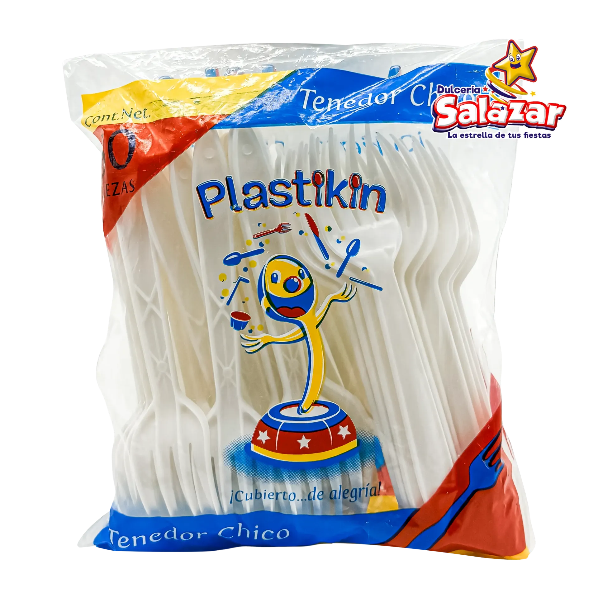 [AYA0064] TENEDOR CHICO PLASTIKIN -B.50P- "C/60/50"