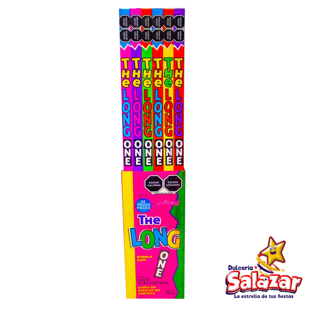 CHICLE THE LONG ONE ANAHUAC -D.960G- "C/6/24"