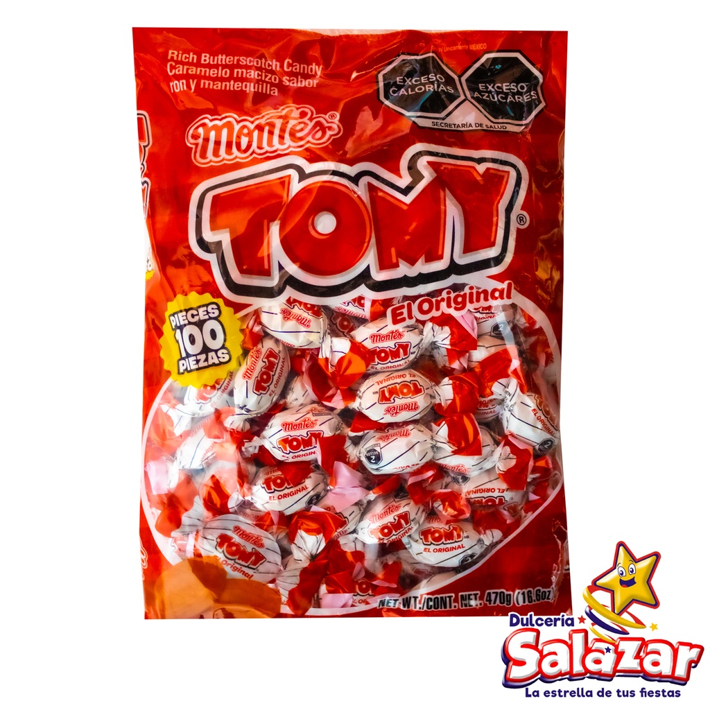 [MON0001] CARAMELO TOMY MONTES -B.470G- "C/20/100"