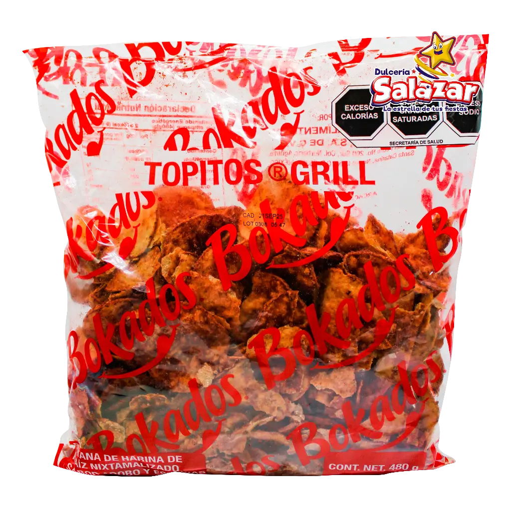[FRI0003] TOPITOS GRILL FRITZ -B.480G- "C/8/1"