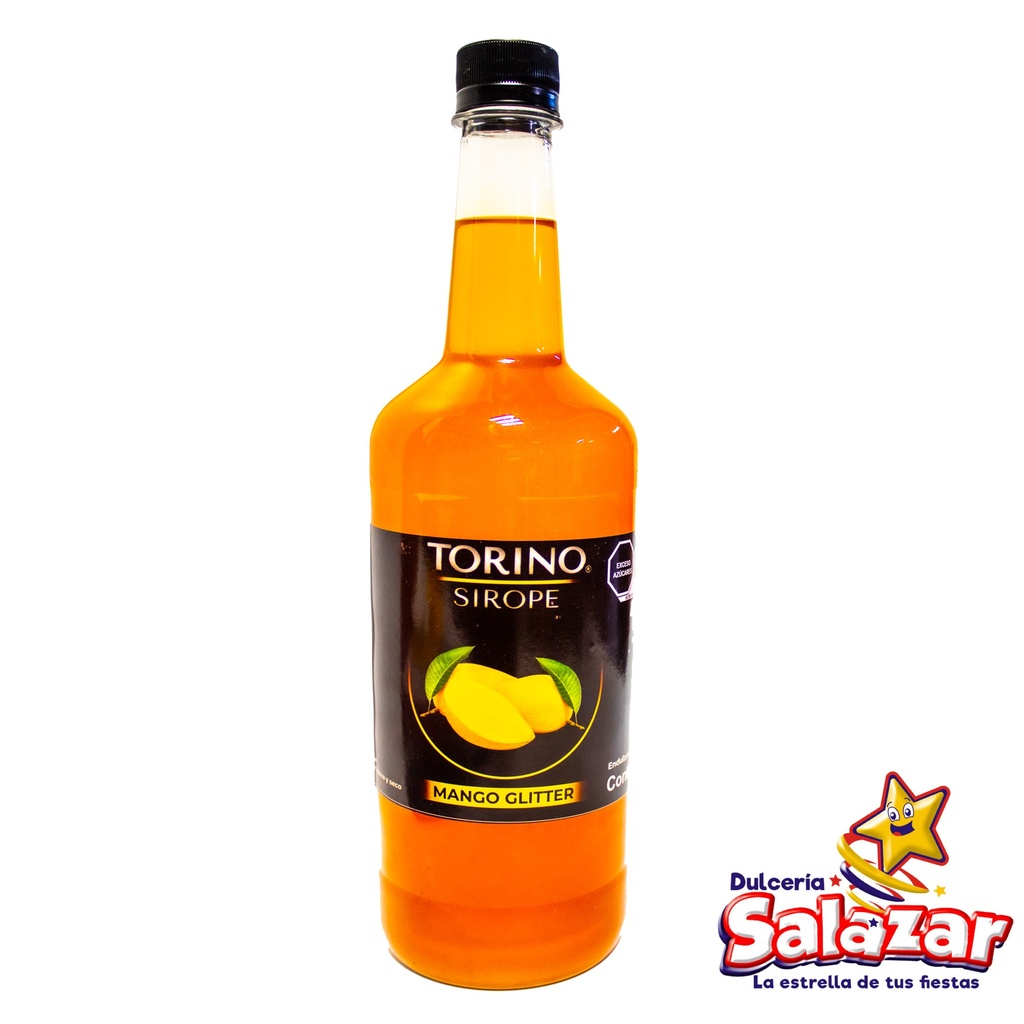 [SALS0031] TORINO SIROPE MANGO GLITTER FRUTTI MICH -BOT.1L- "C/12/1"