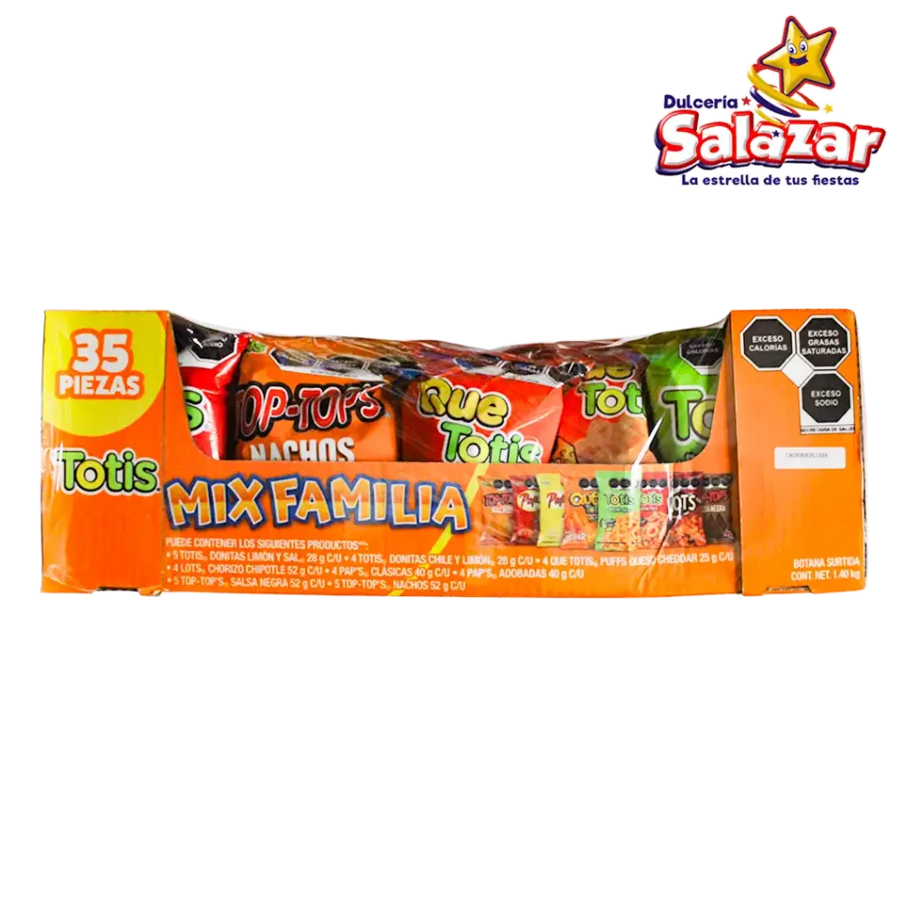 [TOT0117] TOTIS CHAROLA MIX FAMILIA -D.1.44KG- "C/1/35"