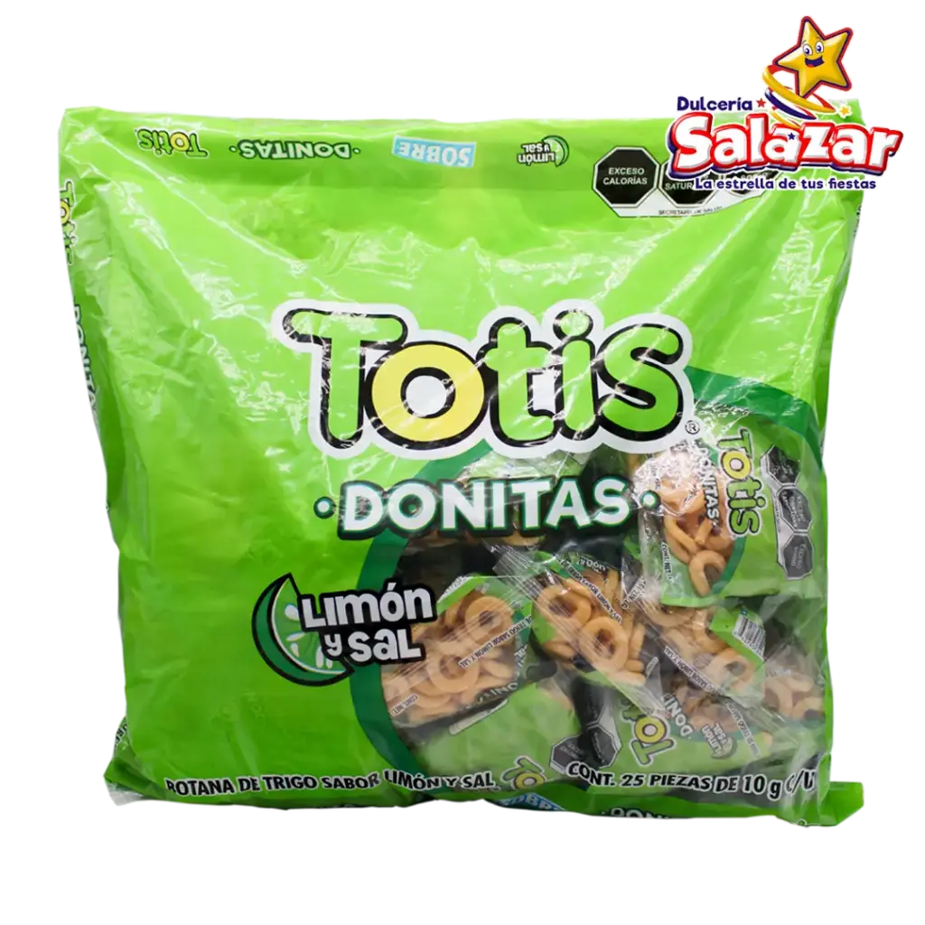 [TOT0001] TOTIS DONITA SAL Y LIMON -B.250G- "C/10/25"