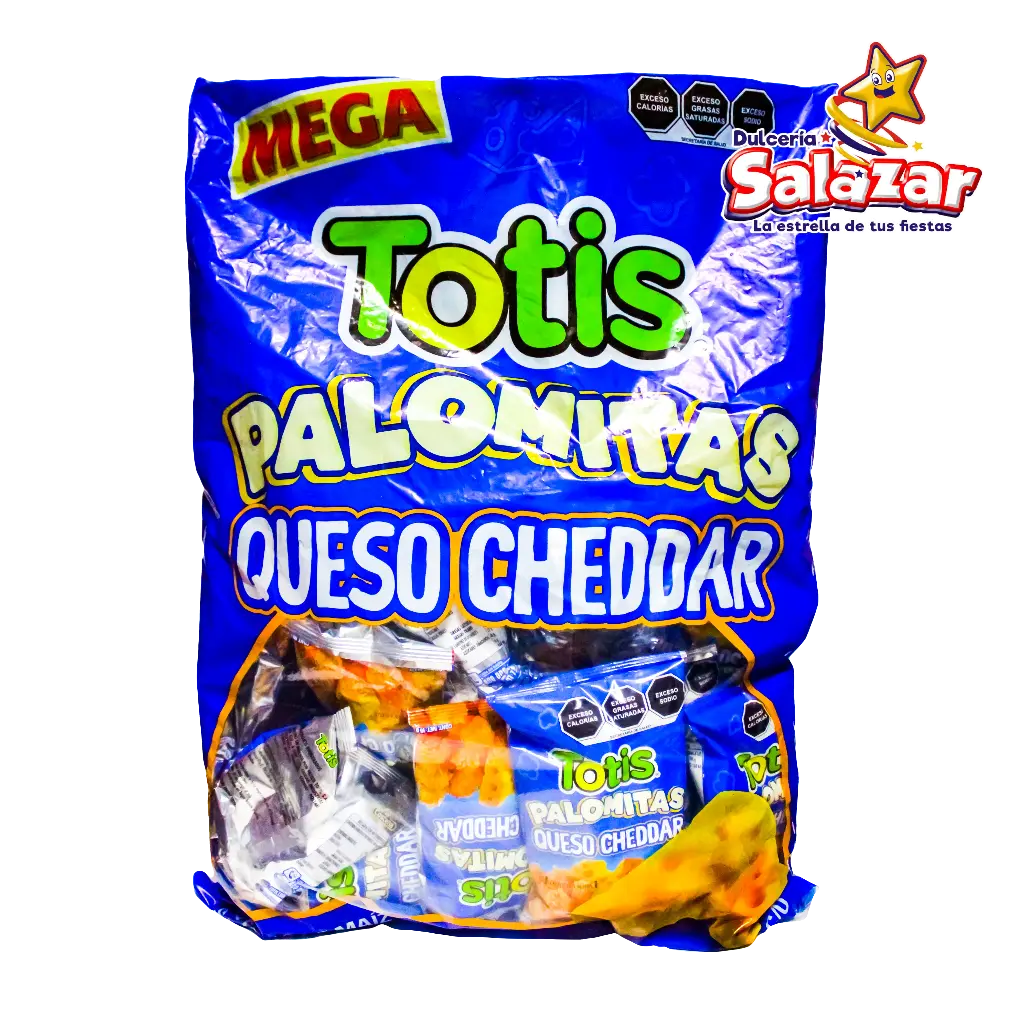[TOT0010] TOTIS MEGA PALOMITAS QUESO -B.384G- "C/10/24"