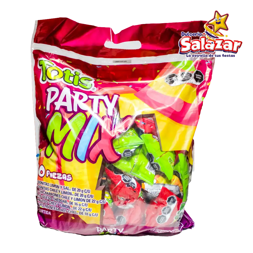 [TOT0058] TOTIS MEGA PARTY MIX -B.30PZA- "C/10/30"