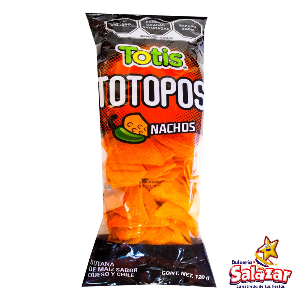 [TOT0017] TOTIS TOTOPOS NACHO -B.120GR- "C/40/1"