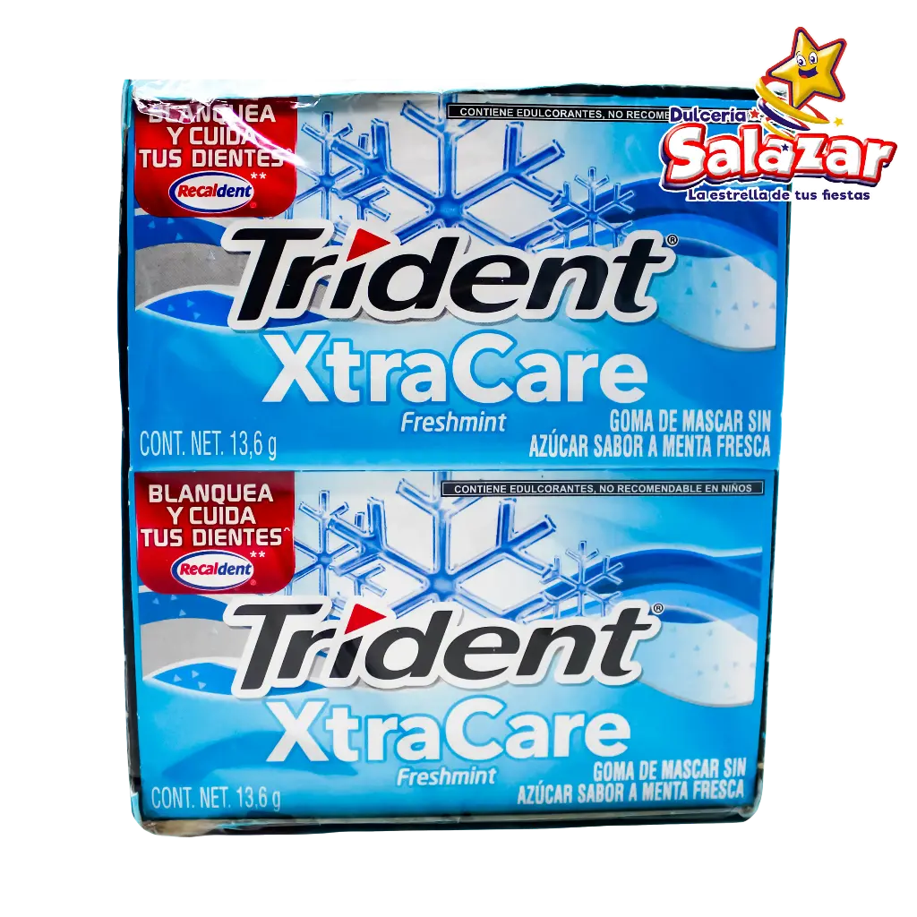 [ADA0079] CHICLE TRIDENT XTRACARE FRESHMINT -D.163.2- "C/32/12"