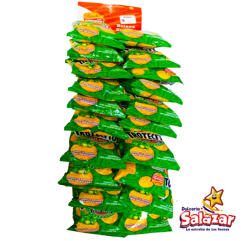 [COY0053] TROTECITOS SALSA VERDE COYOTES -T.800G- "C/4/20"