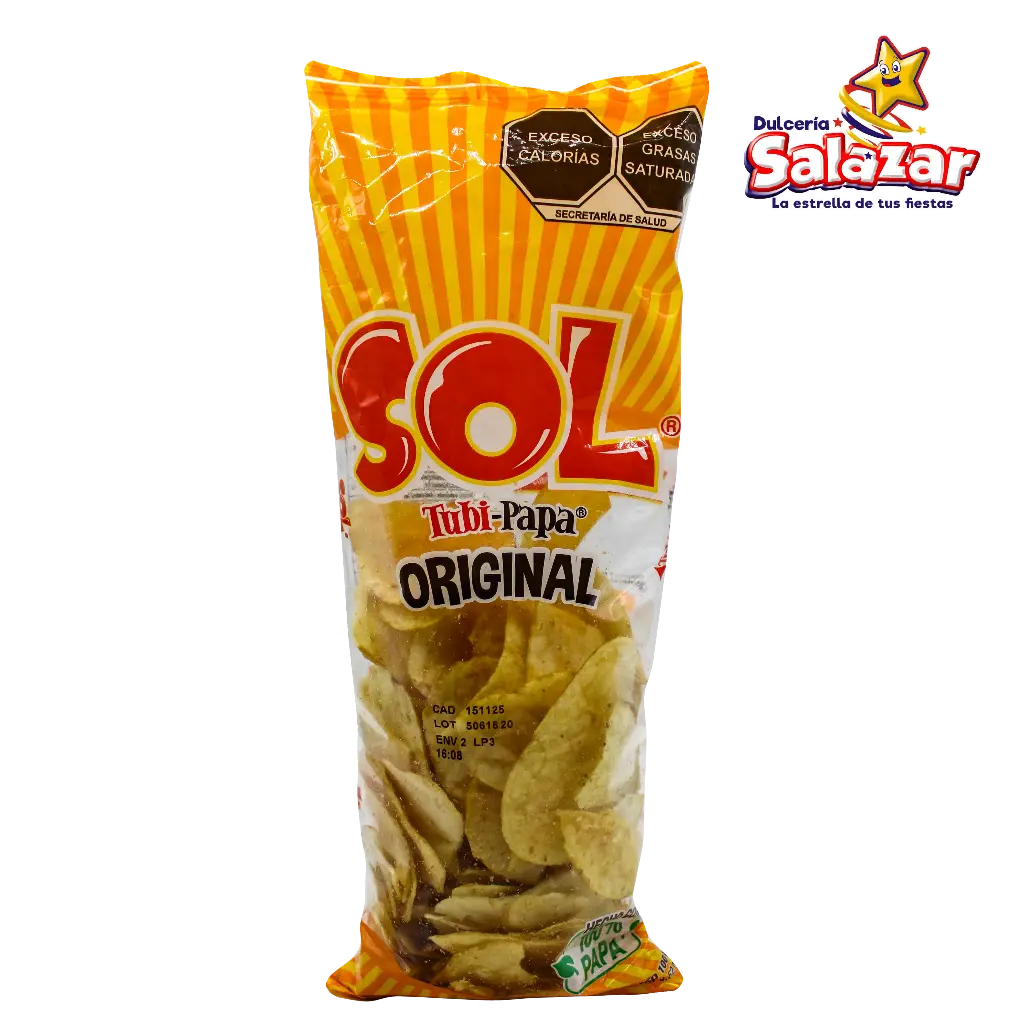 TUBI PAPA SALADA SOL "C/40/100GR"