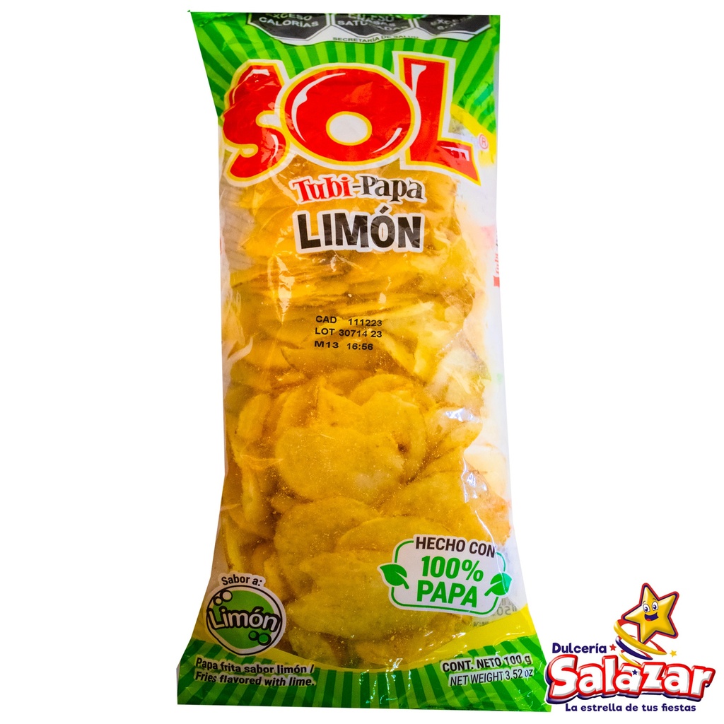 TUBI-PAPA EXTREMA SOL -B.100GR-  "C/40/100GR"